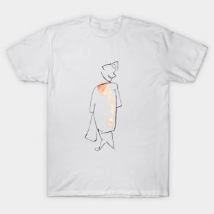 Woman Minimal Art T-Shirt